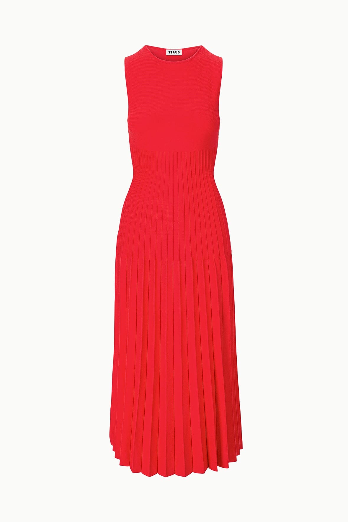 STAUD Dresses|Sale Elyse Dress Red Rose