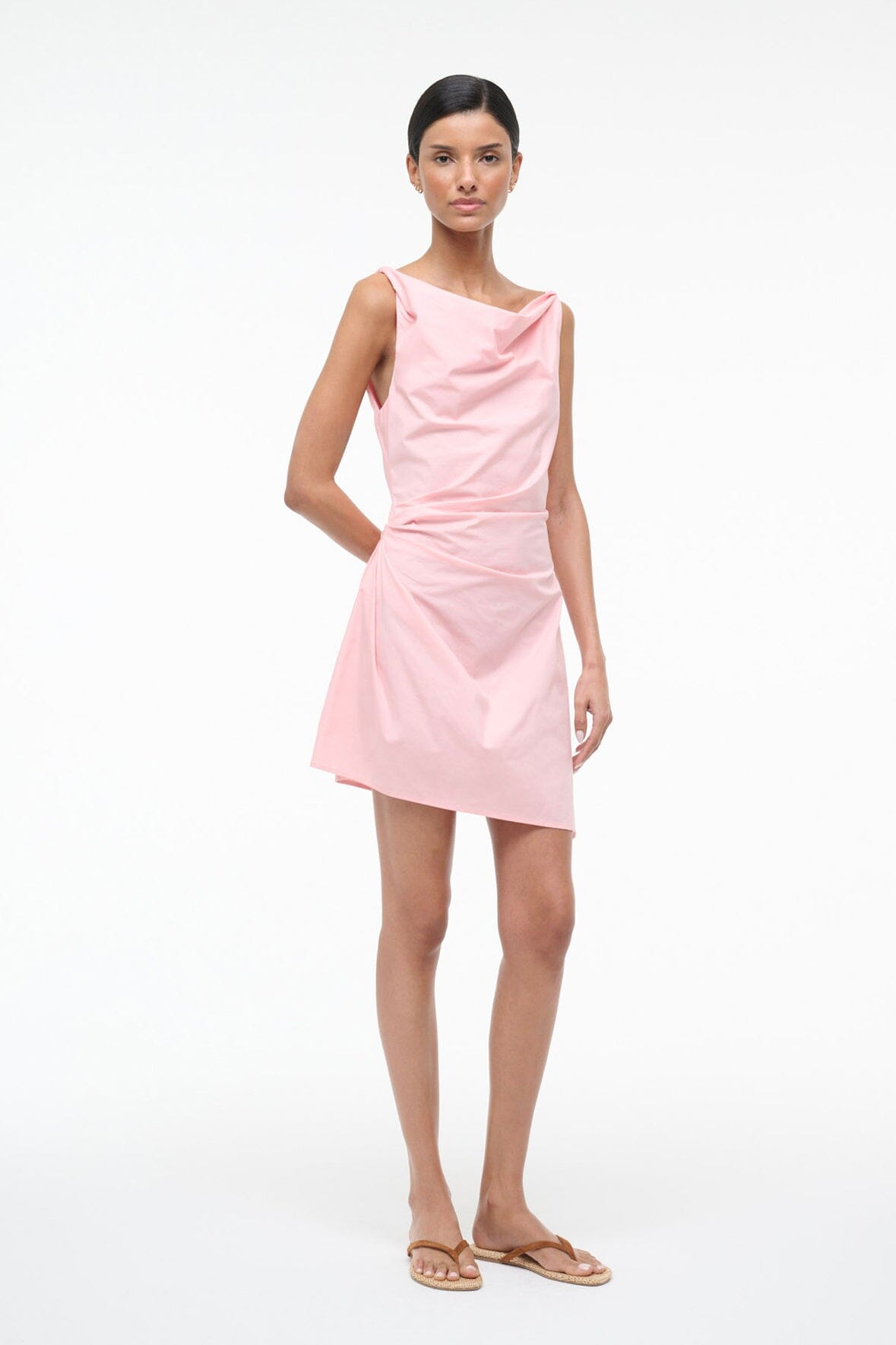 STAUD Dresses|Sale Callie Mini Dress Tulip