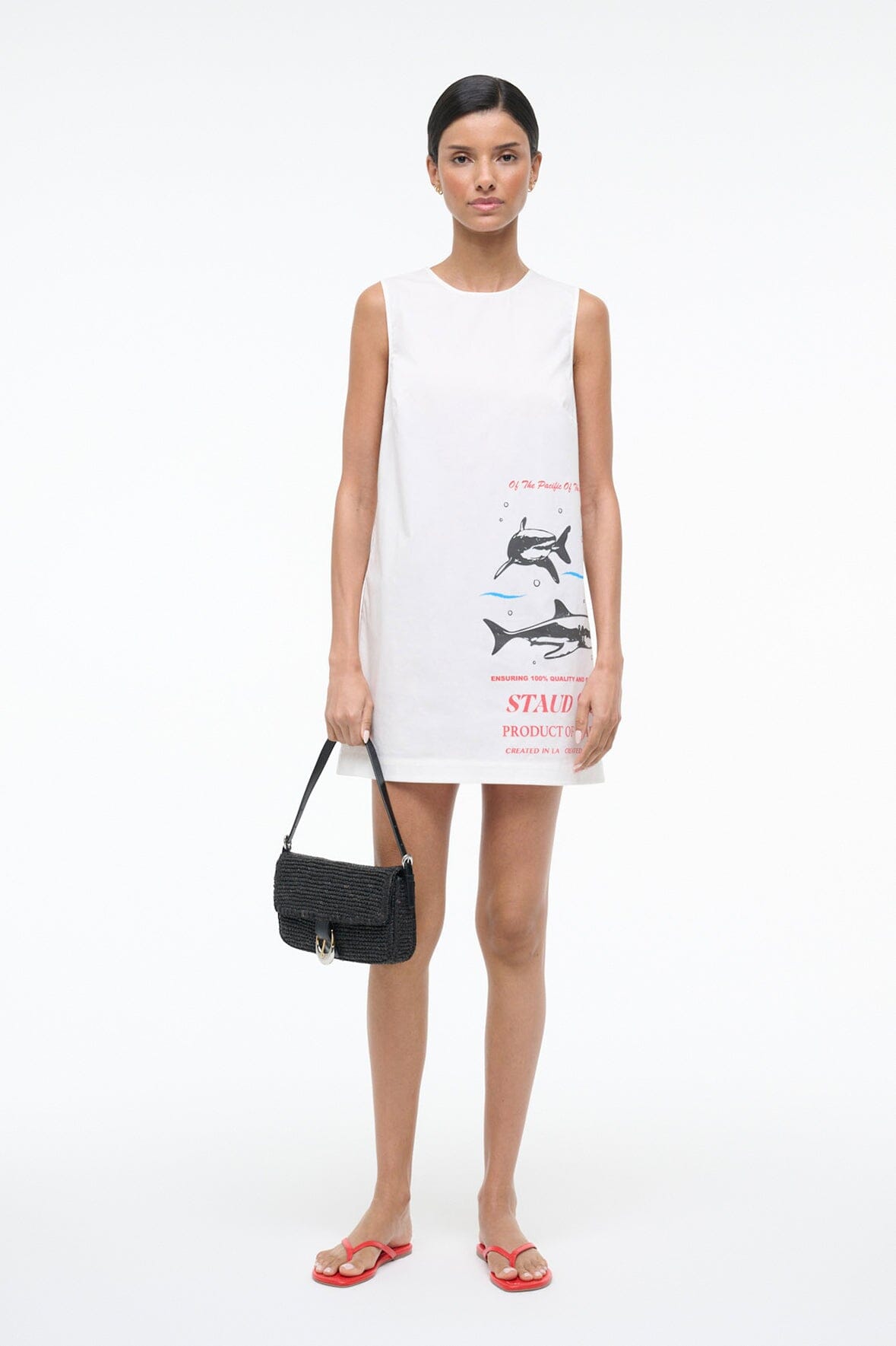 STAUD Dresses|Sale Brea Dress Of The Pacific