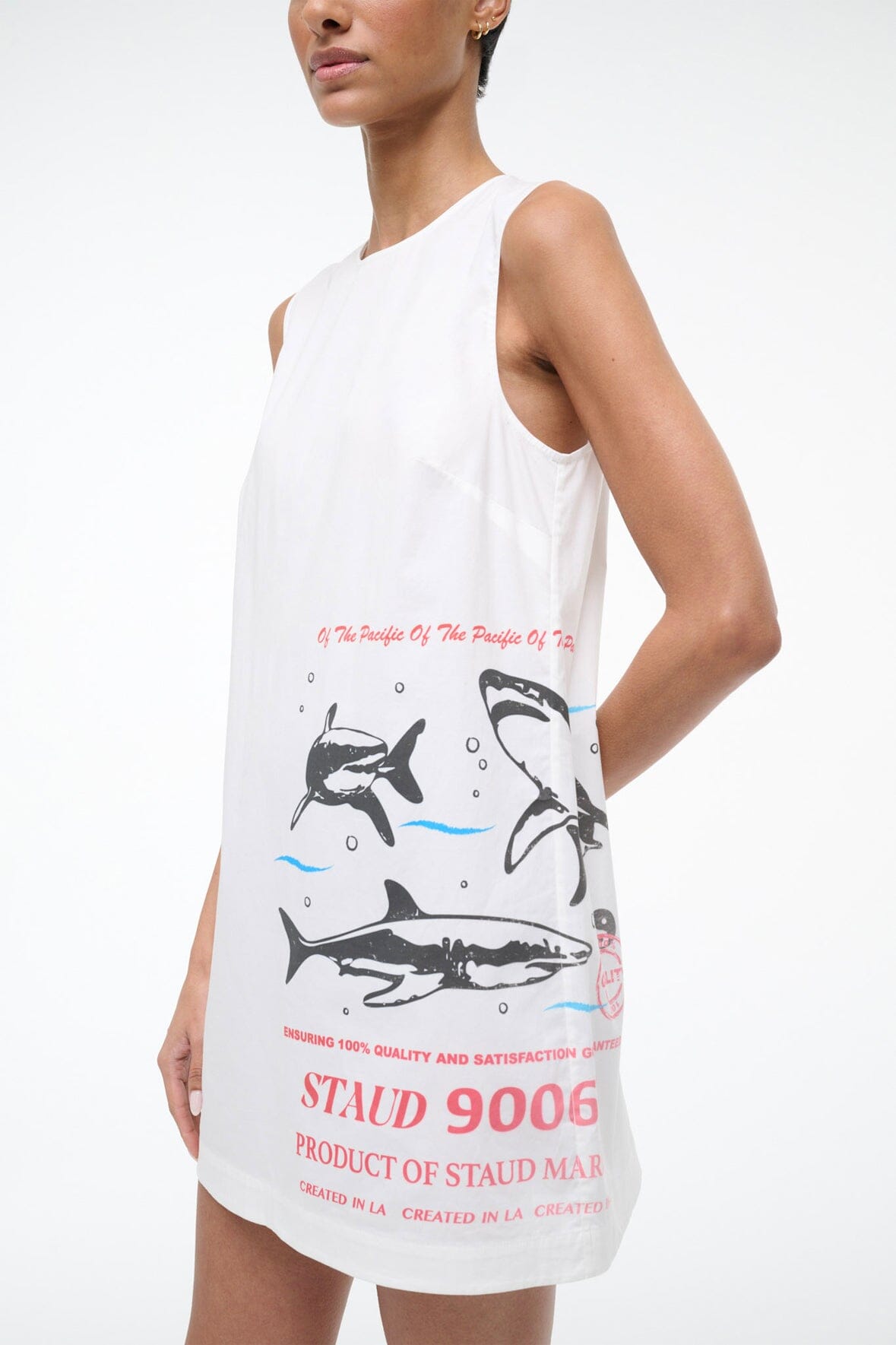 STAUD Dresses|Sale Brea Dress Of The Pacific