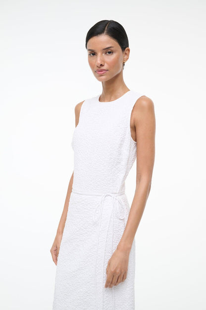 STAUD Dresses|Sale Nema Dress White