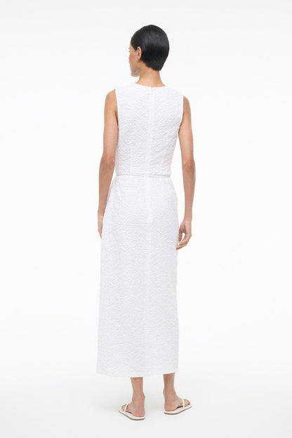 STAUD Dresses|Sale Nema Dress White