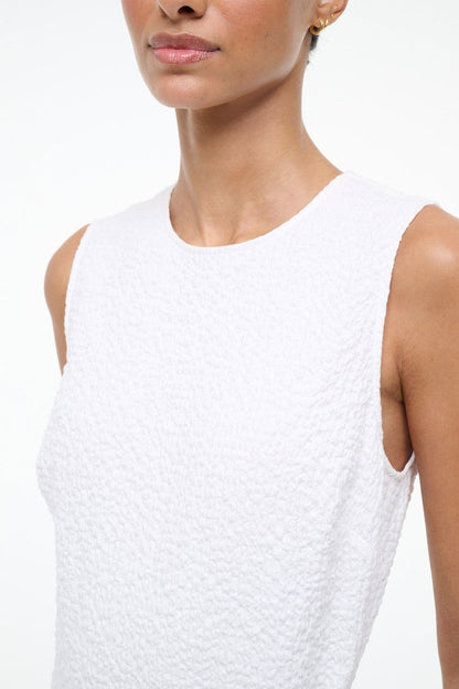 STAUD Dresses|Sale Nema Dress White