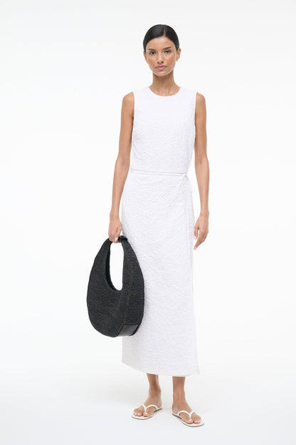 STAUD Dresses|Sale Nema Dress White