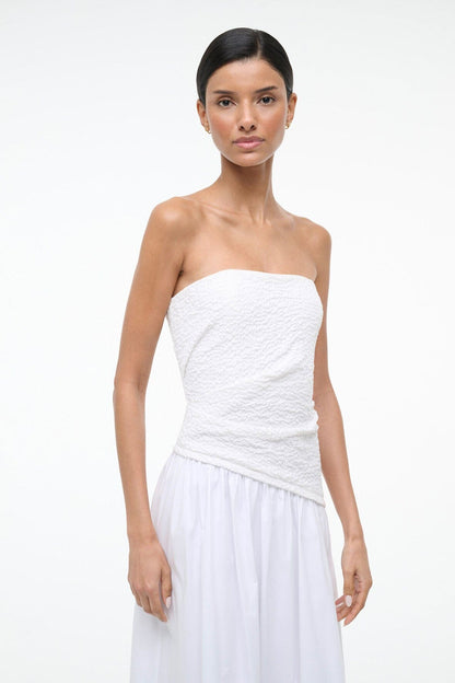 STAUD Dresses|Sale Nia Dress White