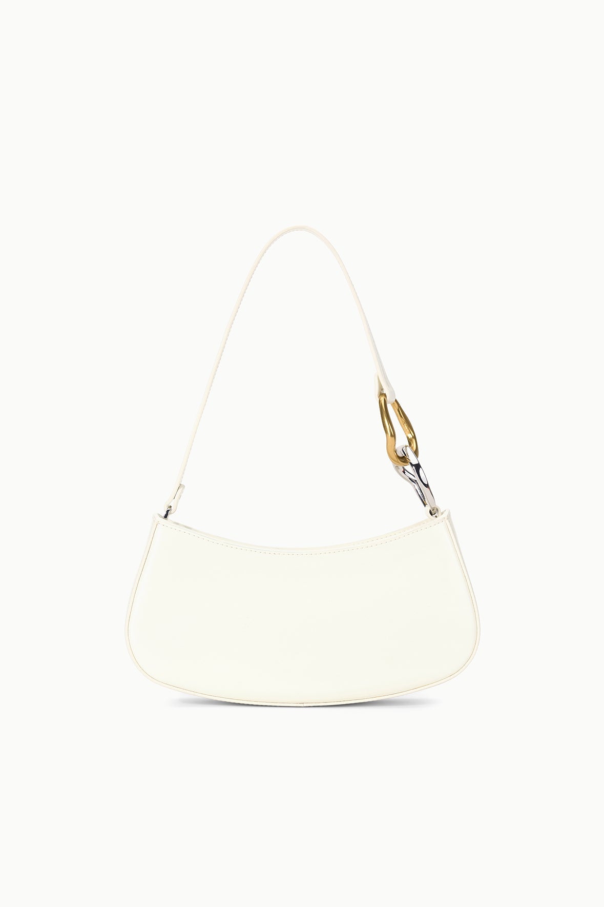 STAUD Dresses|Handbags Ollie Bag Paper White Leather Mini Shoulder Bag - Staud
