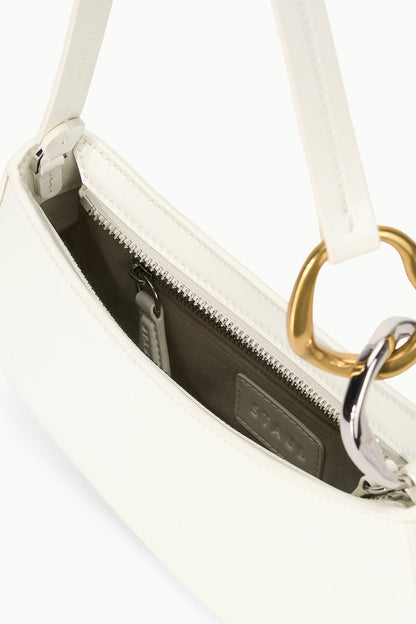 STAUD Dresses|Handbags Ollie Bag Paper White Leather Mini Shoulder Bag - Staud