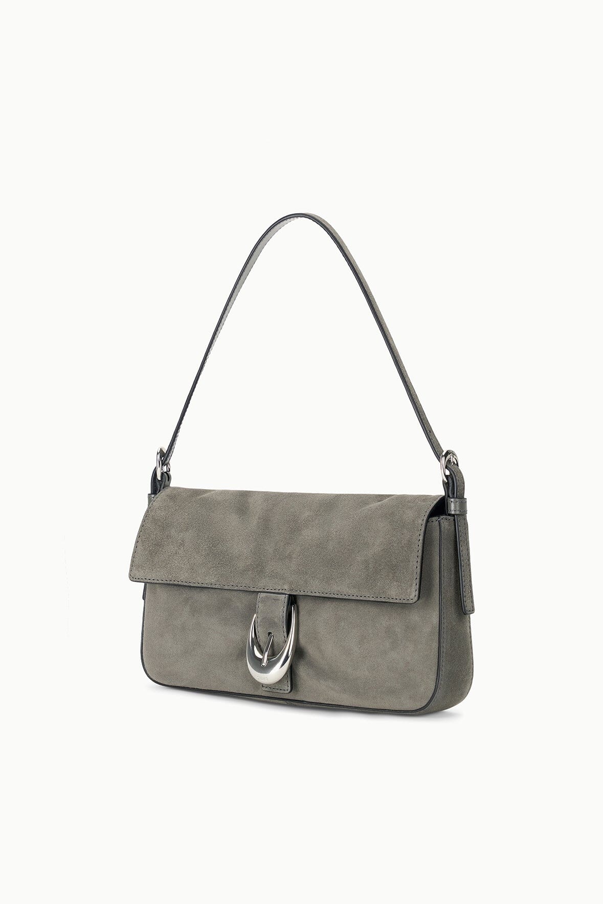STAUD Handbags Harlow Bag Storm Suede