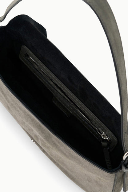 STAUD Handbags Harlow Bag Storm Suede