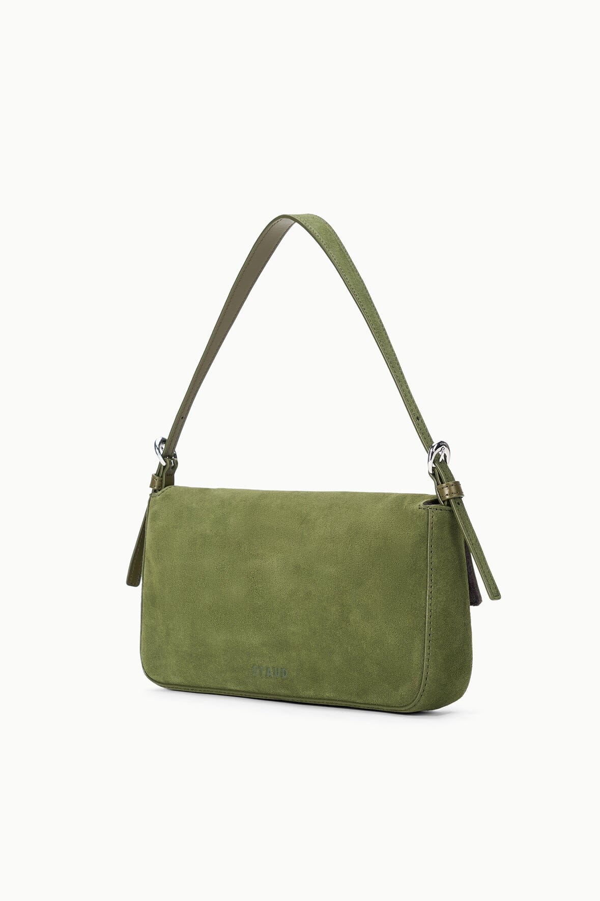 STAUD Handbags Harlow Bag Avocado Suede