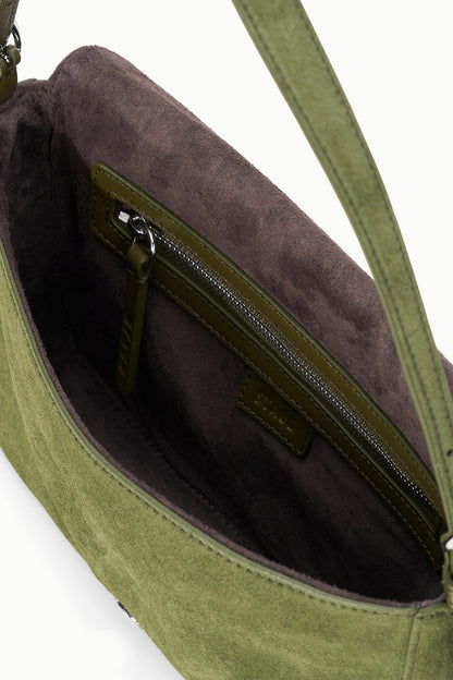 STAUD Handbags Harlow Bag Avocado Suede