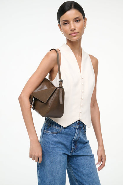 STAUD Handbags Harlow Medium Bag Truffle