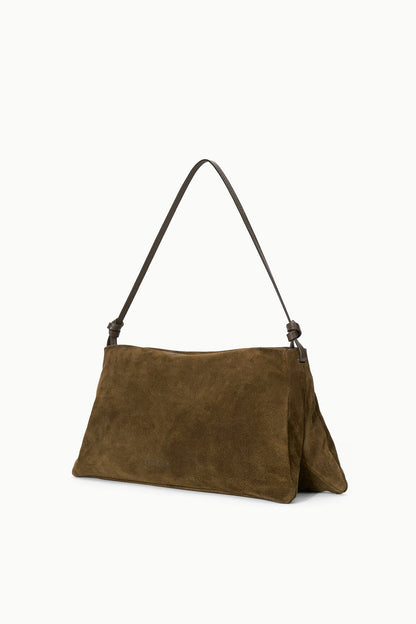 STAUD Handbags Wally Shoulder Bag Truffle Suede
