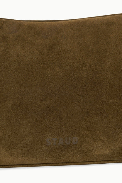 STAUD Handbags Wally Shoulder Bag Truffle Suede