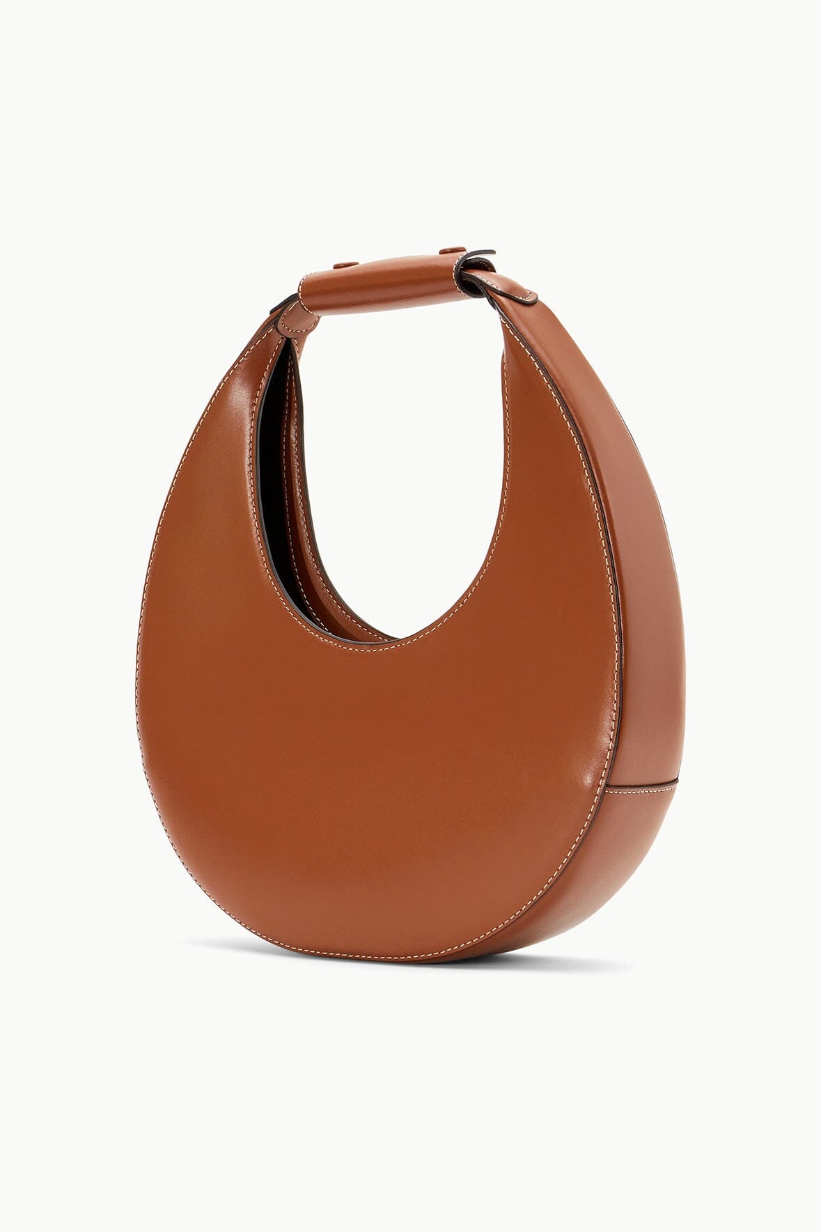 STAUD Handbags Moon Bag - Saddle