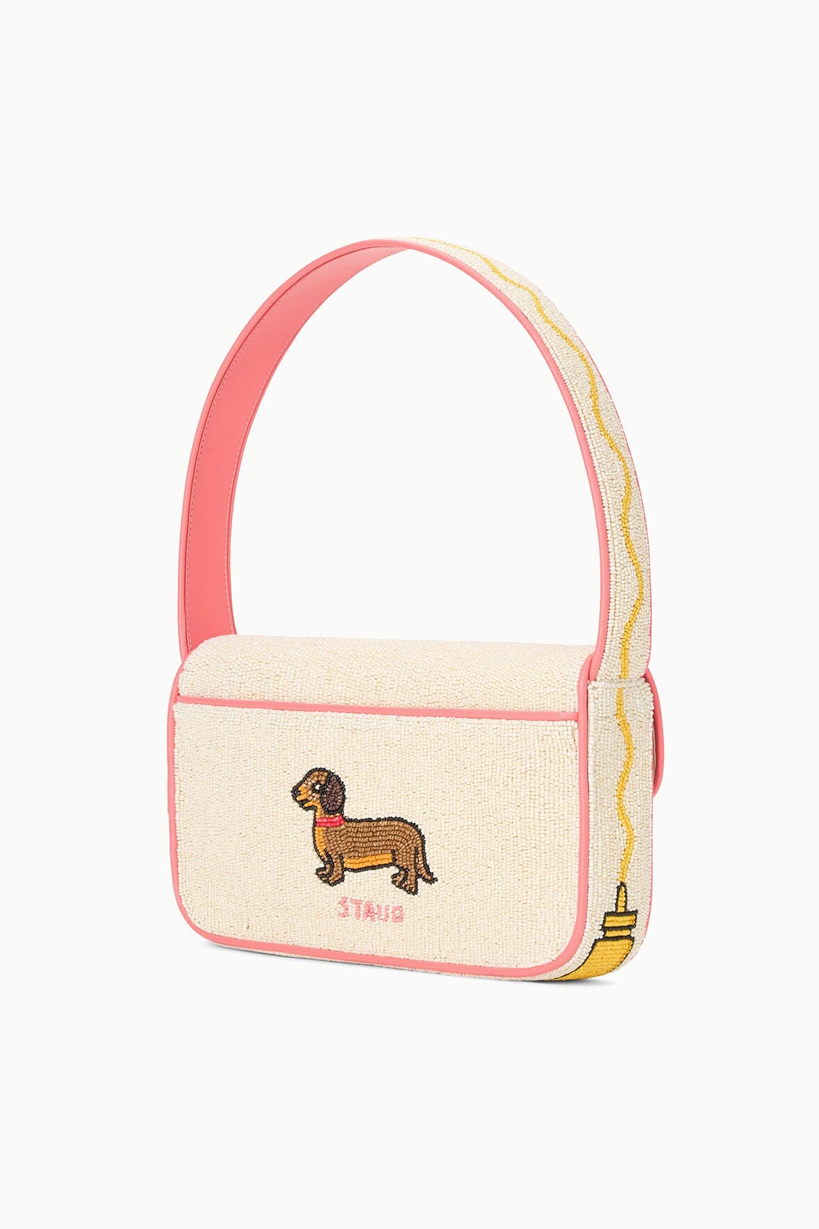 STAUD Handbags Tommy Beaded Bag Dog Days