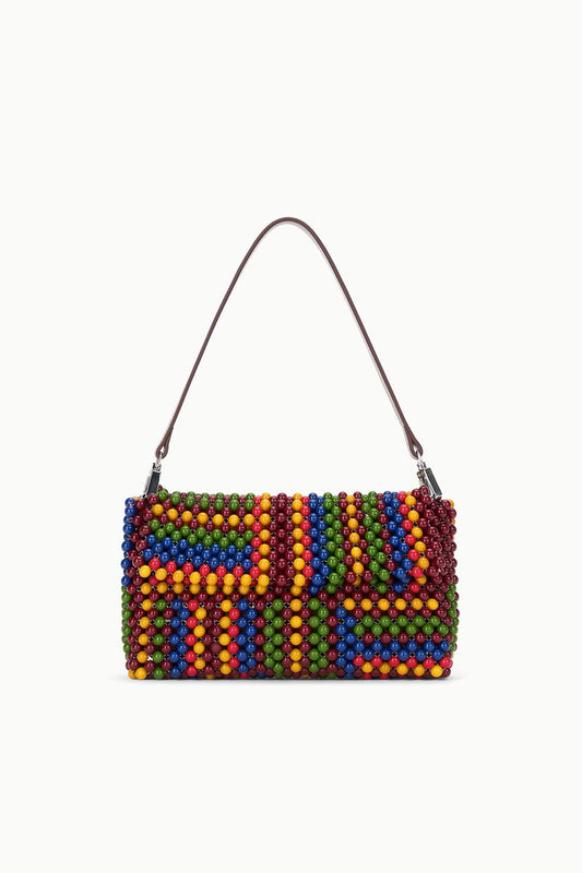 STAUD Handbags Timmy Convertible Shoulder Bag Jungle Stripe