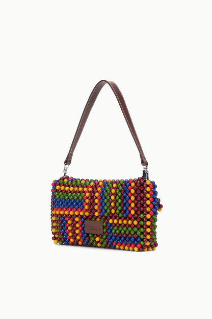 STAUD Handbags Timmy Convertible Shoulder Bag Jungle Stripe