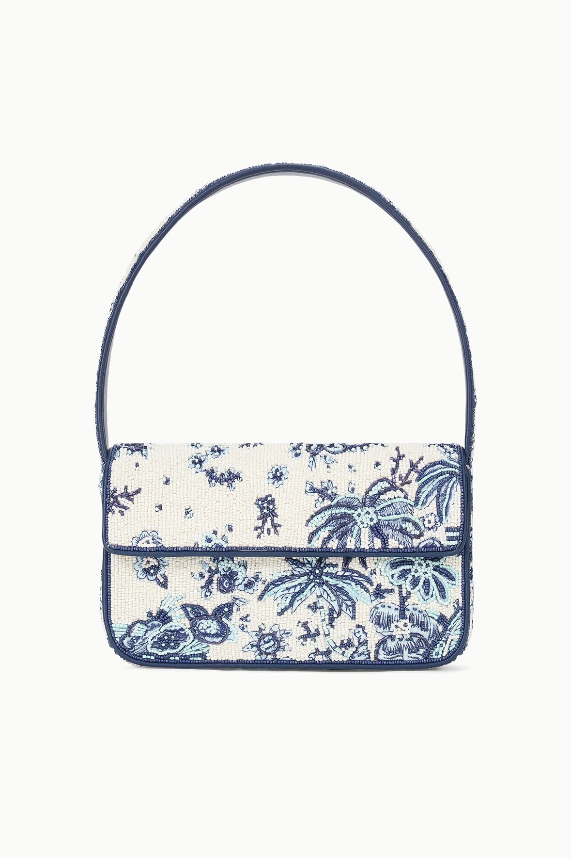 STAUD Handbags Tommy Beaded Bag Toile De Pup