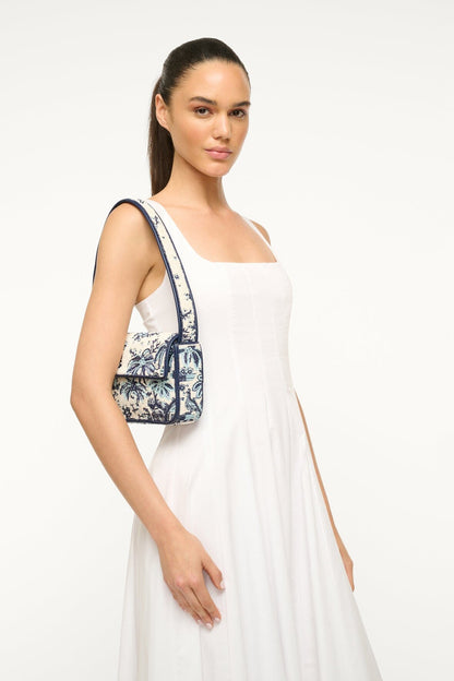 STAUD Handbags Tommy Beaded Bag Toile De Pup