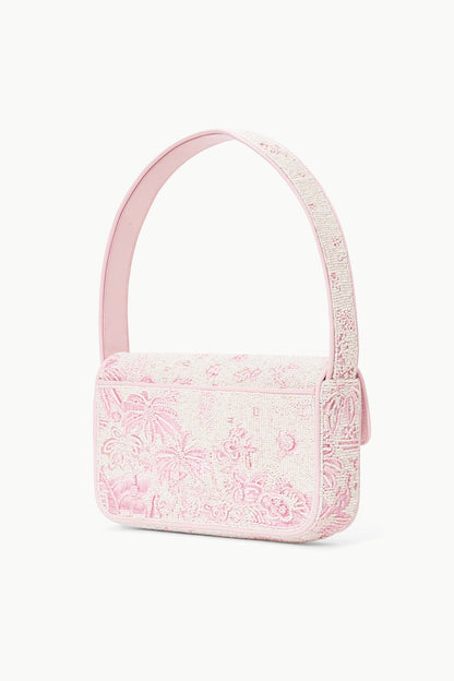 STAUD Handbags Tommy Bag Ivory Cherry Blossom Toile