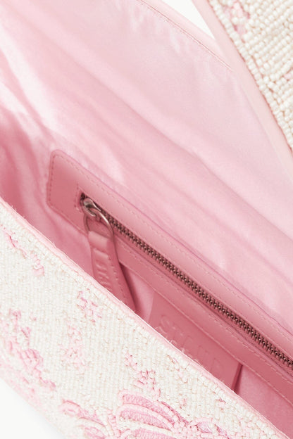 STAUD Handbags Tommy Bag Ivory Cherry Blossom Toile