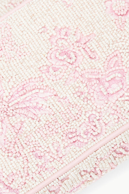 STAUD Handbags Tommy Bag Ivory Cherry Blossom Toile