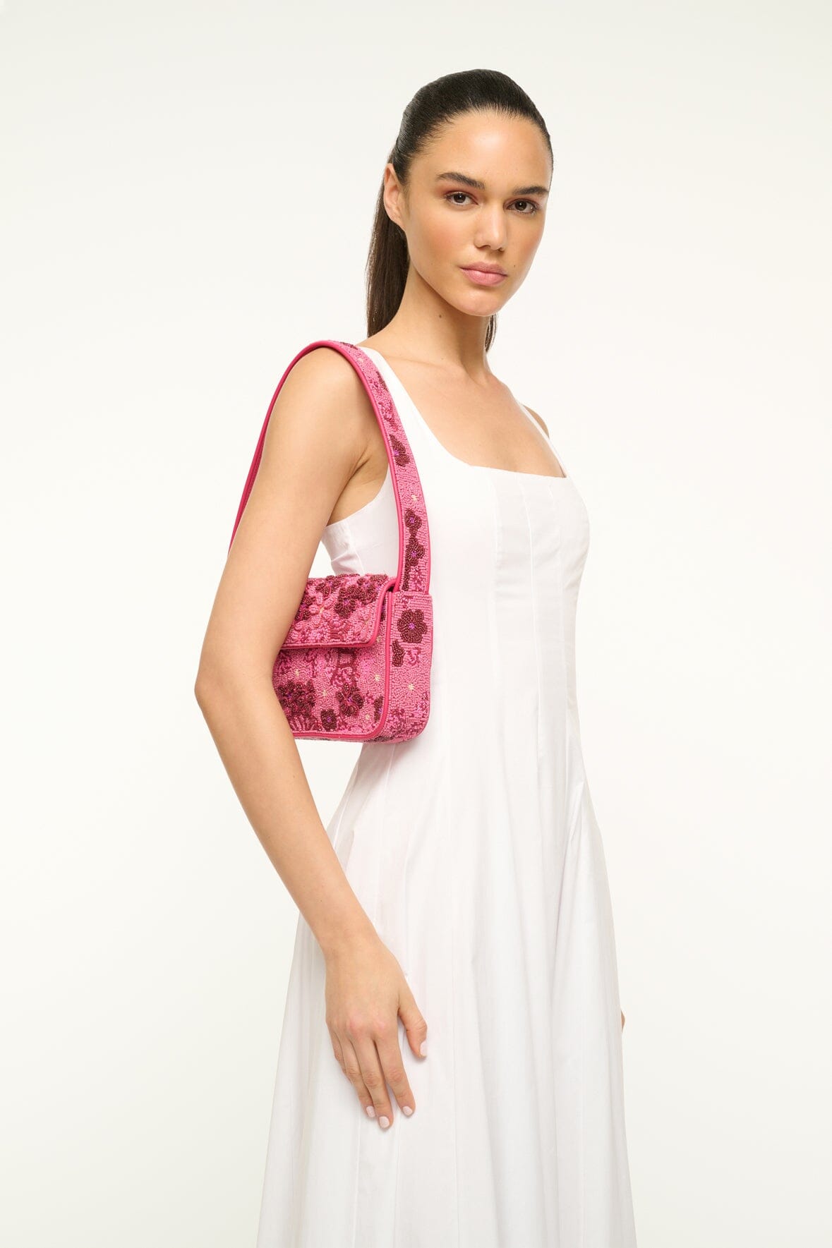 STAUD Handbags Tommy Bag Blossom Garden Party