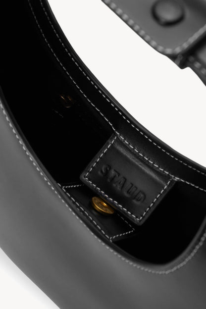 STAUD Handbags Moon Bag - Black