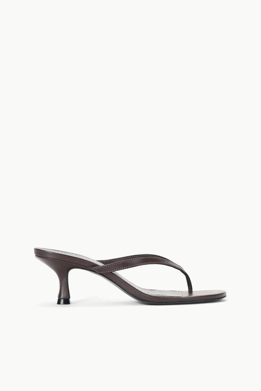 STAUD Shoes Freja Thong Kitten Heel Espresso