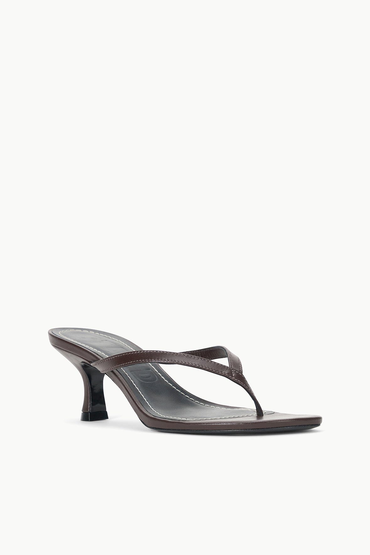 STAUD Shoes Freja Thong Kitten Heel Espresso
