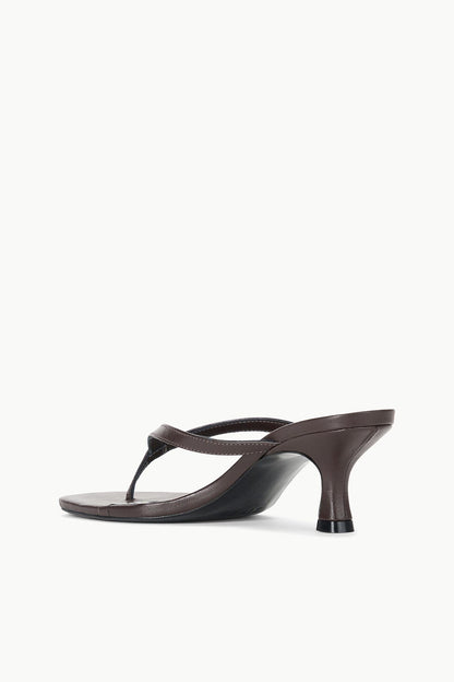 STAUD Shoes Freja Thong Kitten Heel Espresso