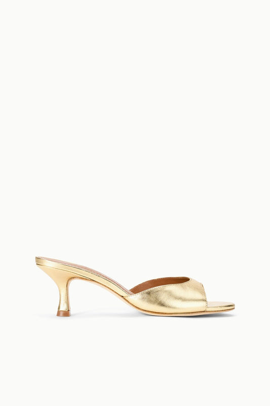 STAUD Shoes Brigitte Mule Gold