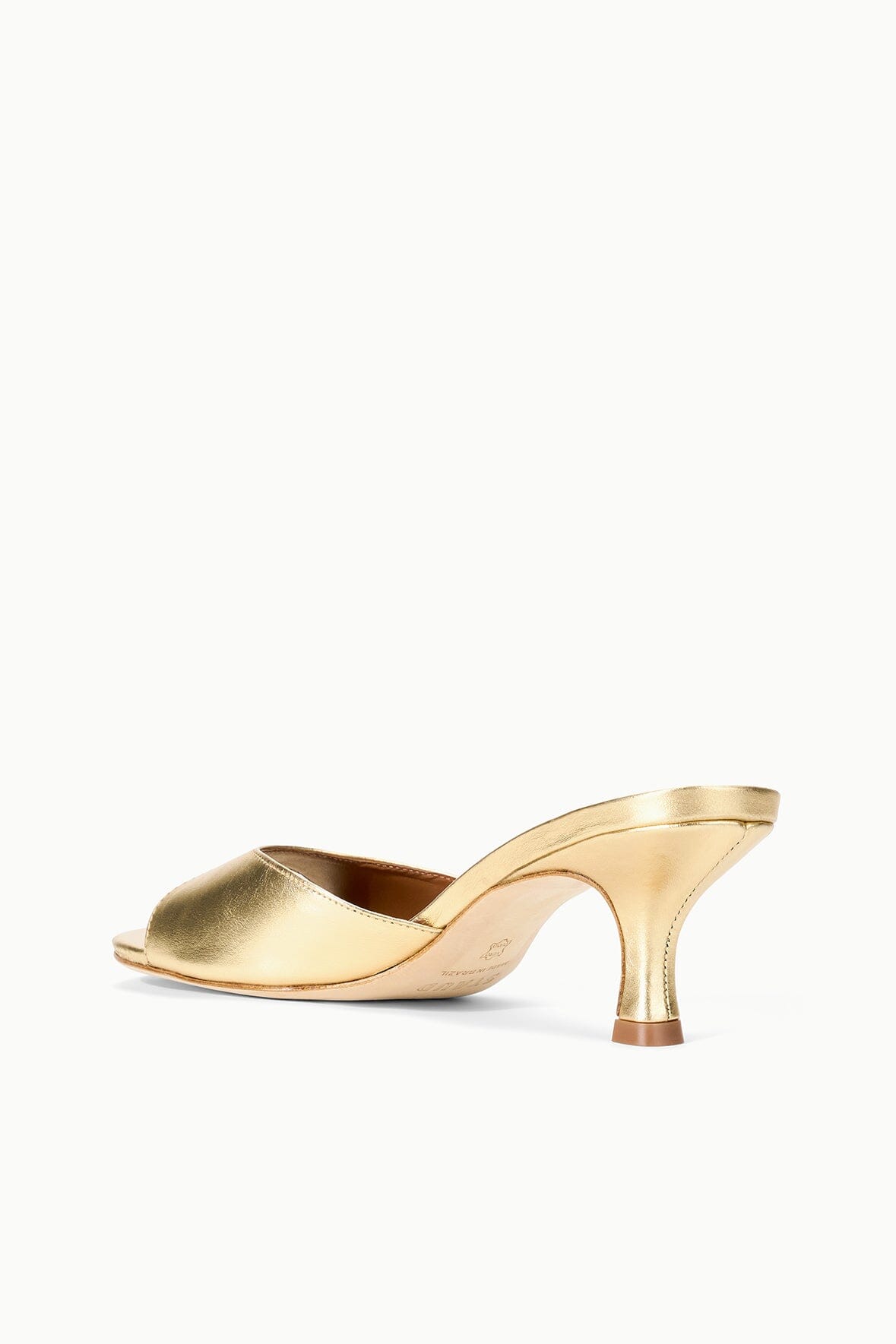 STAUD Shoes Brigitte Mule Gold