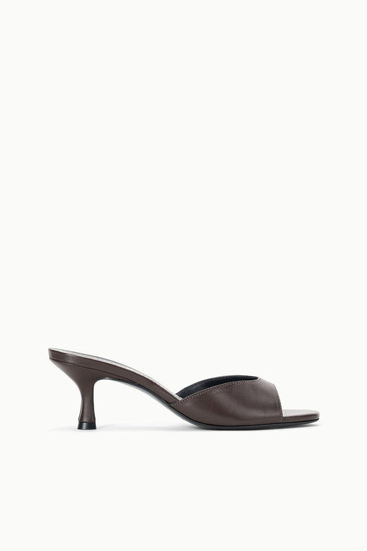 STAUD Shoes Brigitte Leather Mule Espresso