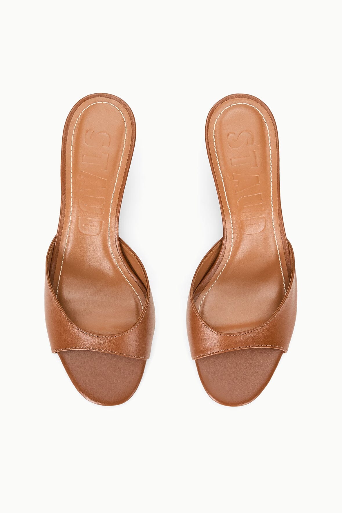 STAUD Shoes Brigitte Wedge Tabac