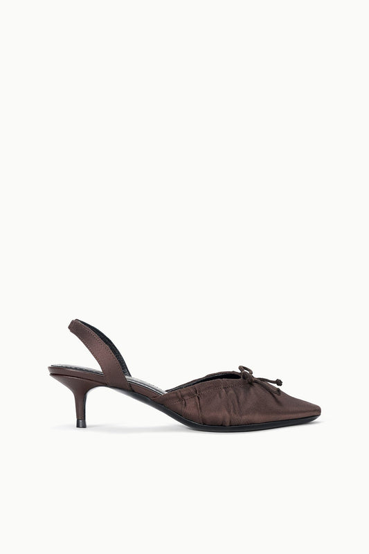 STAUD Shoes Alba Ballet Slingback Espresso