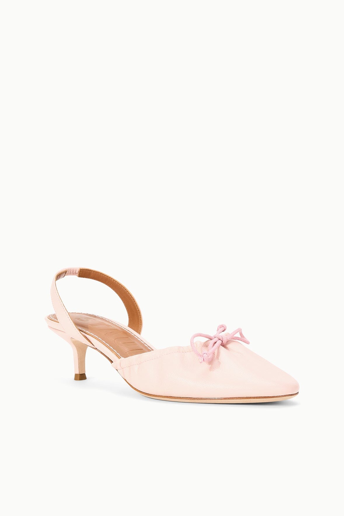 STAUD Shoes Alba Ballet Slingback Cherry Blossom