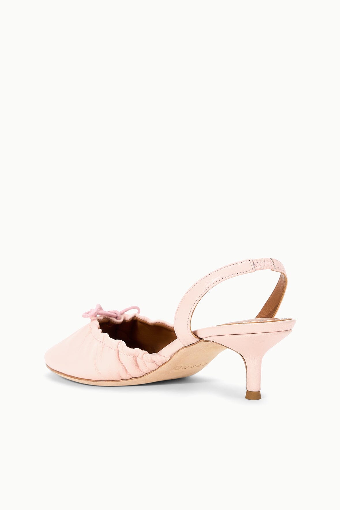 STAUD Shoes Alba Ballet Slingback Cherry Blossom