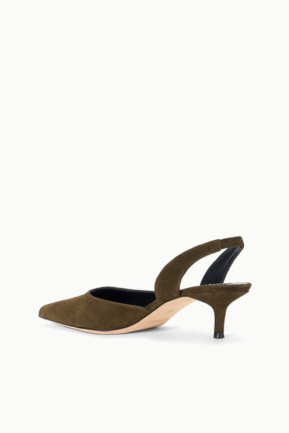STAUD Shoes Sebastian Slingback Truffle
