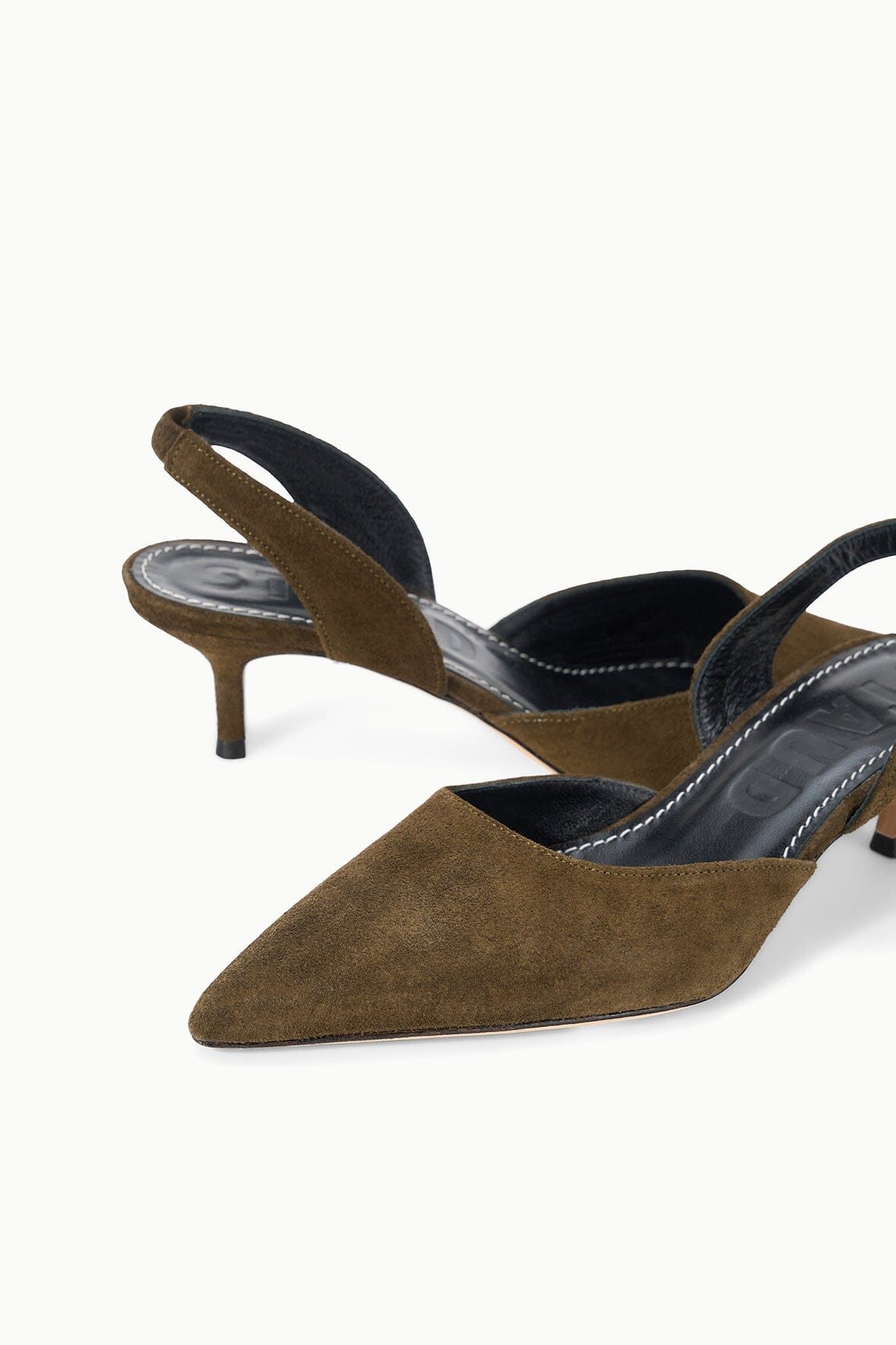 STAUD Shoes Sebastian Slingback Truffle