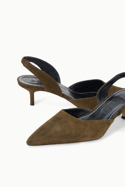 STAUD Shoes Sebastian Slingback Truffle