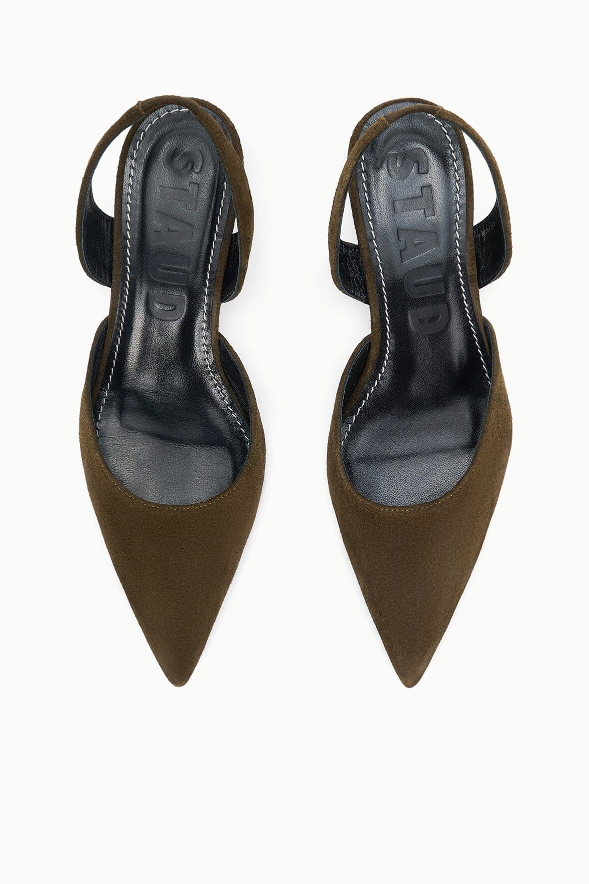 STAUD Shoes Sebastian Slingback Truffle