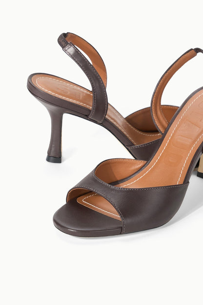 STAUD Shoes Brigitte Heel Espresso