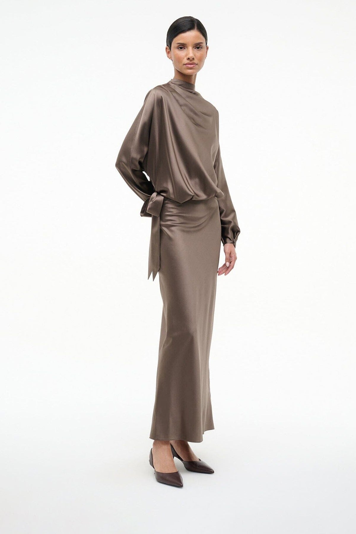 STAUD Shoes Sebastian Slingback Espresso
