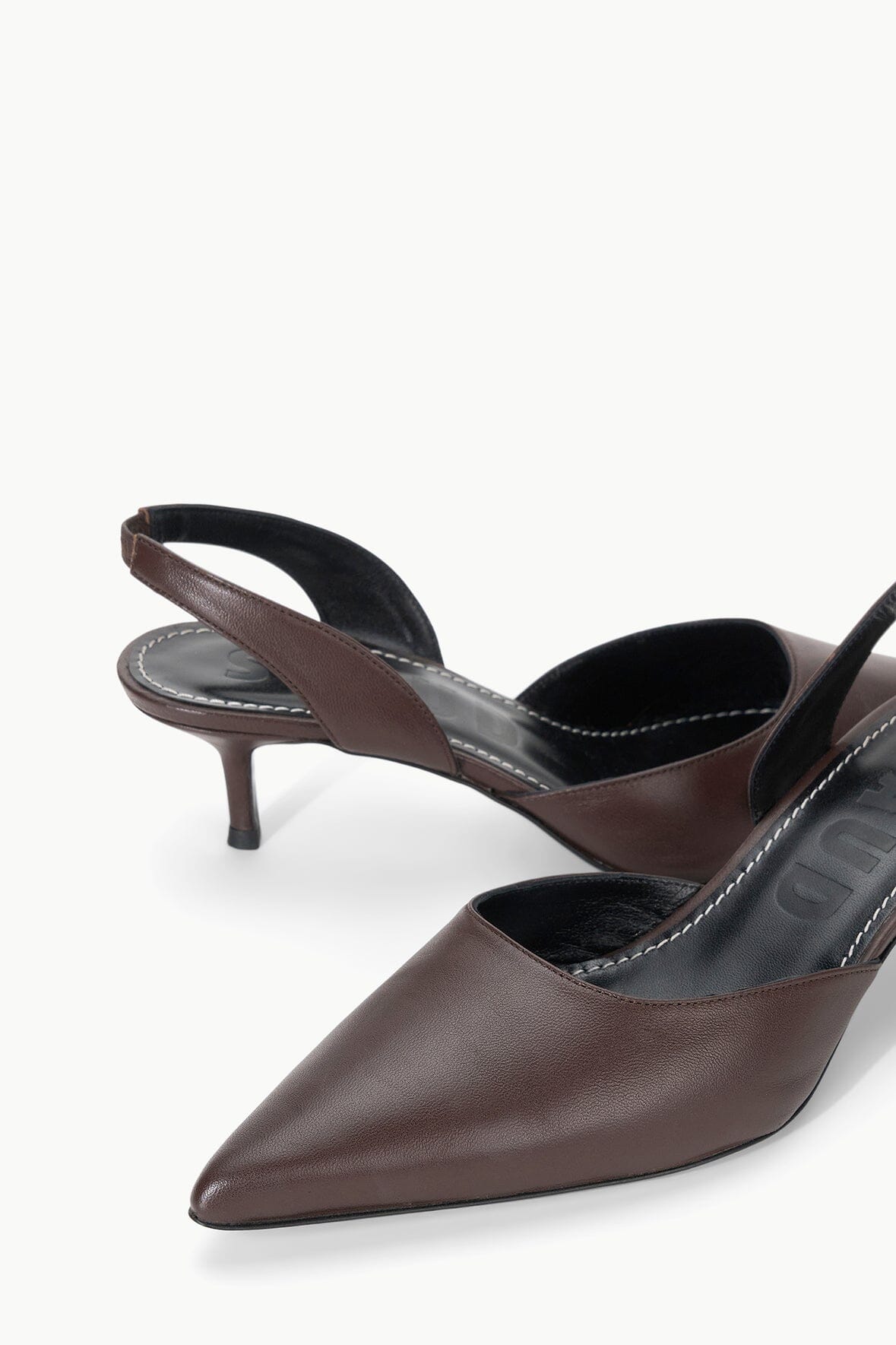 STAUD Shoes Sebastian Slingback Espresso