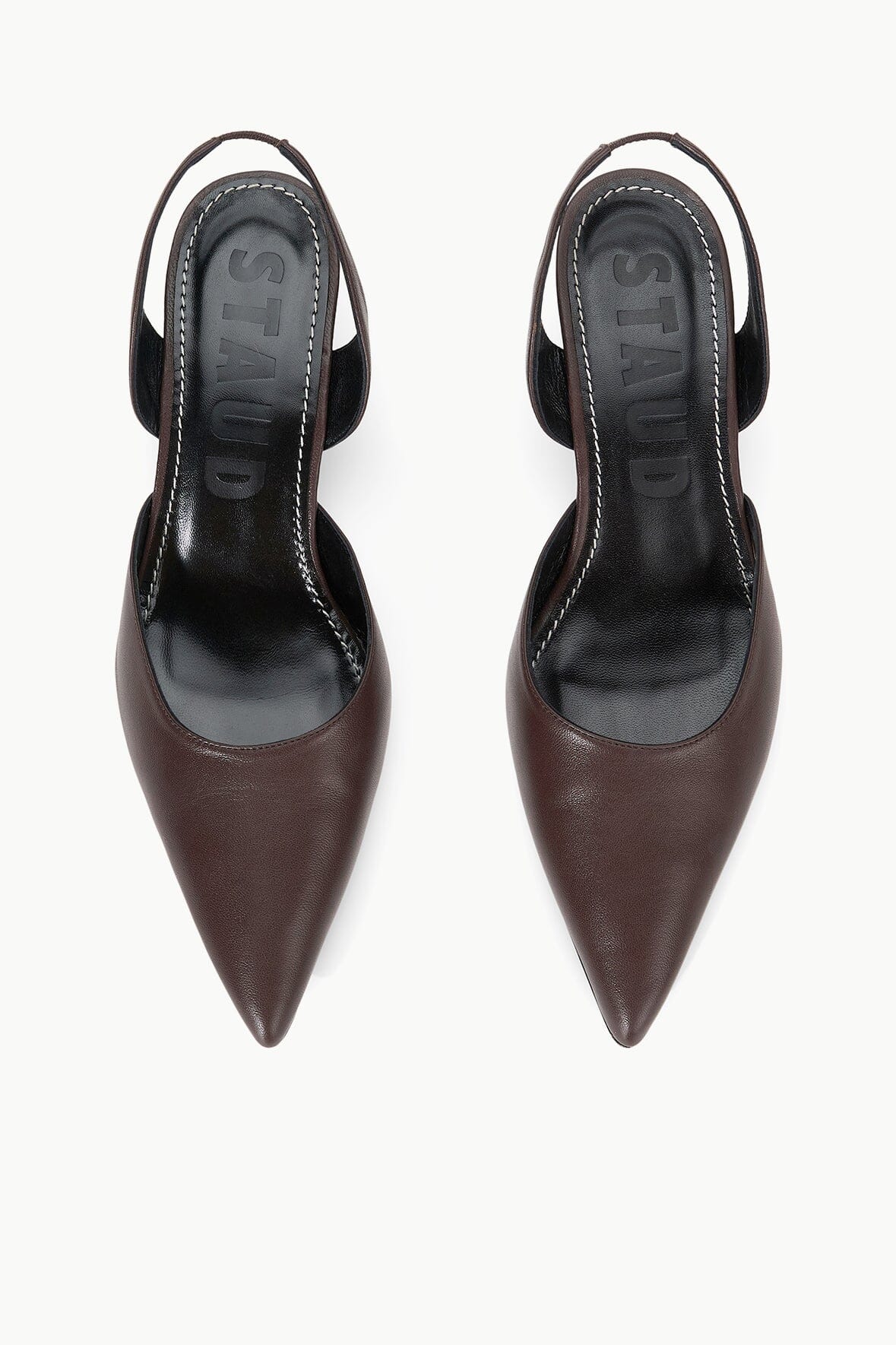 STAUD Shoes Sebastian Slingback Espresso