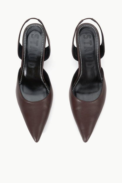 STAUD Shoes Sebastian Slingback Espresso
