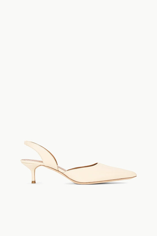STAUD Shoes Sebastian Slingback Cream