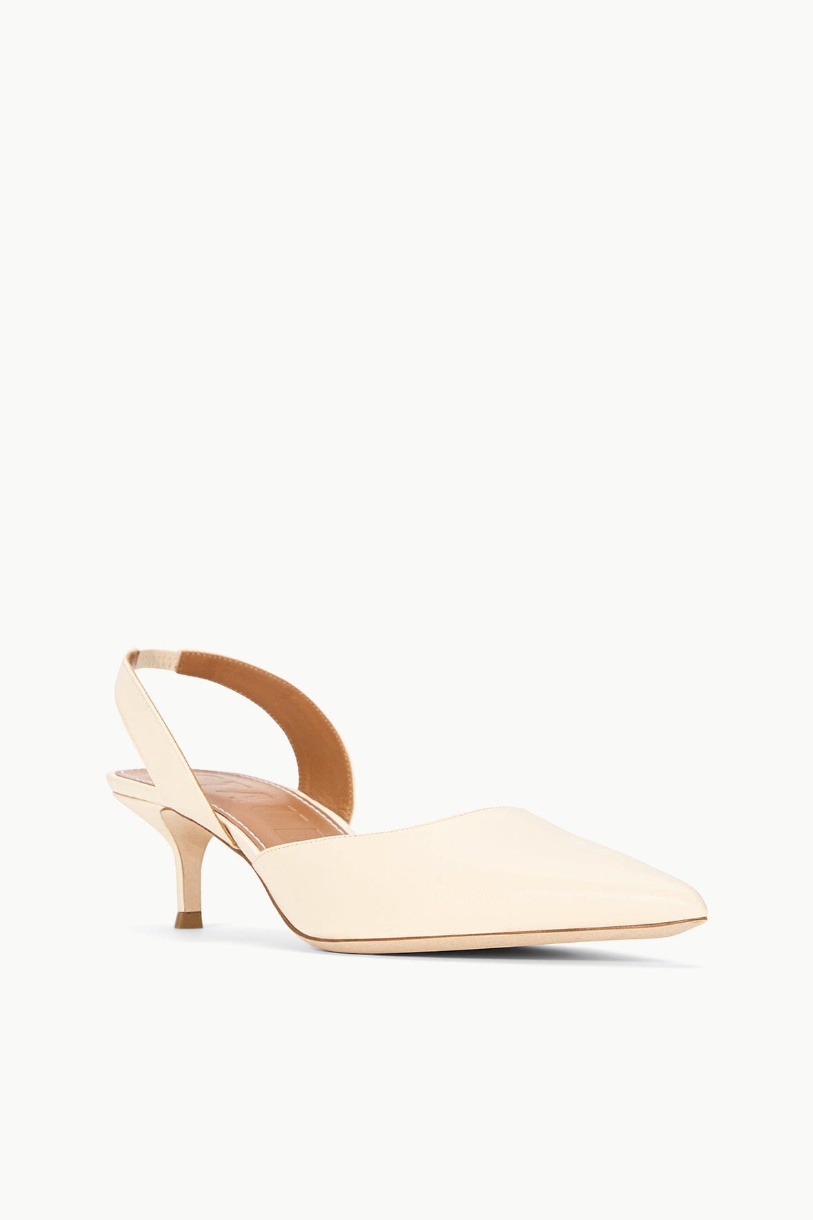 STAUD Shoes Sebastian Slingback Cream